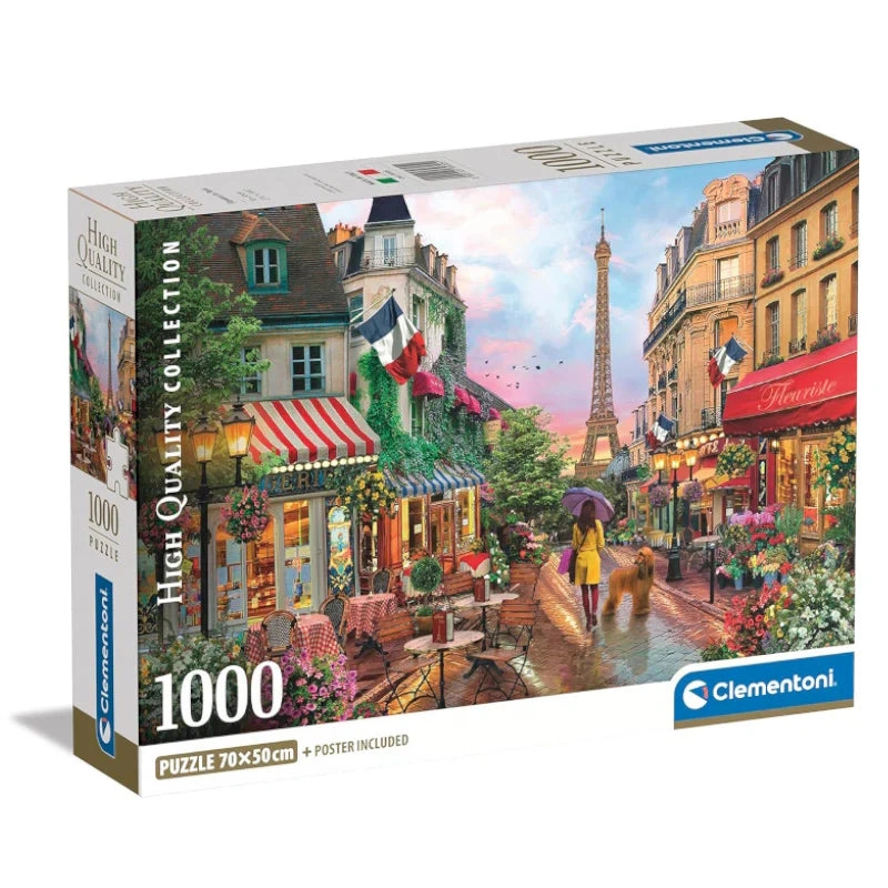 1000 Piece Flowers In Paris Puzzle