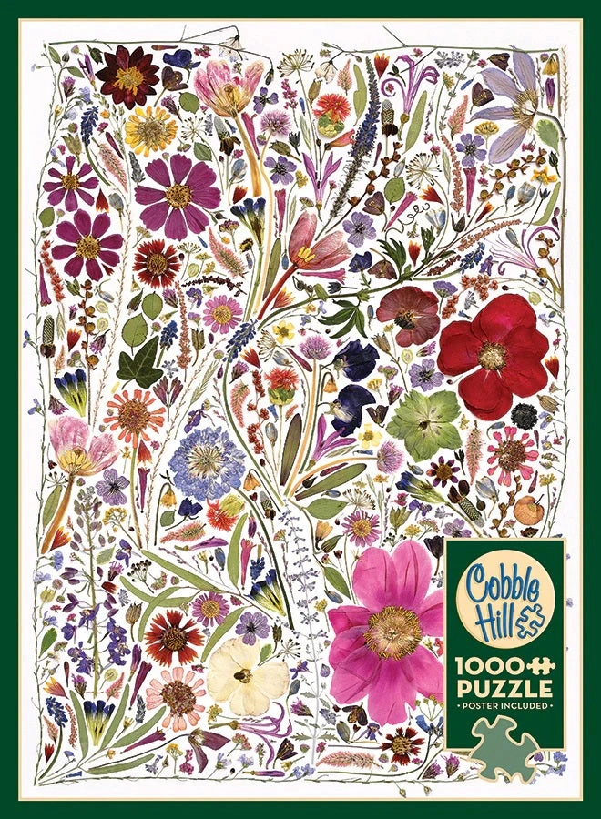 1000 Piece Puzzle Flower Press Spring