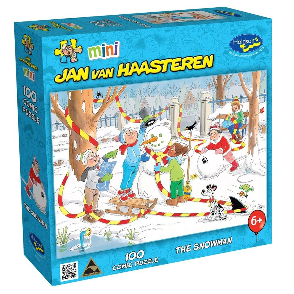 100 Piece Puzzle Jan Van Haasteren The Snowman